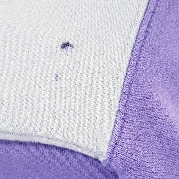 Teddy Fresh Colorblock Hoodie 2.0 Bear Pink Yellow Purple Pullover Size Small - Picture 11 of 13